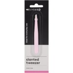 Clicks Beauty Essentials Slanted Tweezer Black