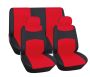 Car Seat Cover Trendy 6 Piece Red / Black