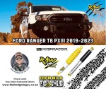 Ford Ranger 2019 – 2023 Raw 4×4 Off Road Suspension Kit For