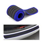 Muqida Car Rear Bumper Protector Guard Anti-scratch Self-adhesive Trunk Door Entry Cover Strip Automotive Non-slip Anti-colision