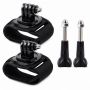 2 Pack Action Camera 360 Rotating MINI Wrist Strap Mount With Long Screws