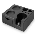 Espresso Knock Box Espresso Tamping Station Organizer Machine Accessories Coffee Tamper Station Holder For 58MM 54MM 51MM Coffee