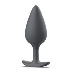 B Swish - Bfilled Basic Plus Prostate Plug Slate