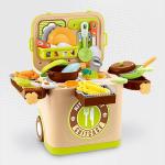 Kids Pretend Suitcase Playset - Kitchen Set