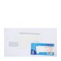 Envelopes Dl White With Window 110X220MM Self Seal Box 500 Marlin