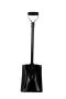 Kaufmann Steel Square Shovel Black 30CM