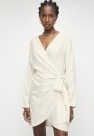Superbalist Dolman Sleeve MINI Wrap Dress - Neutral