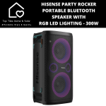 Hisense Party Rocker Portable Bluetooth Speaker With Rgb LED Lighting - 300W