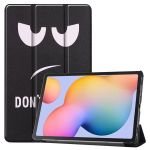 Painted Tri-fold Protective Case Compatible With Galaxy Tab S6 Lite 2024