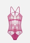Plus Tessa Bodysuit - Pink
