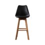 Gof Furniture - Juliet High Counter Bar Stool Black