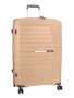 Cellini Starlite Large 75cm 4 Wheel Trolley Case Cinammon