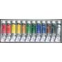 Duo-aqua Water Soluble Oil Paints Set Contains 12 X 20ML Tubes Of Assorted Ap Colours