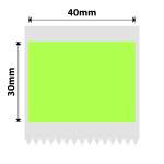 NB190 - - B1 B21 B3S B4 - 40X30MM - 230 Green Labels