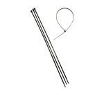 4.8 X 400MM Ties Cable Ties 4.8 X 400MM Black Bl