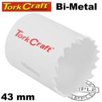 43MM BIM42 Bi Metal Hole Saw