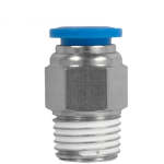 AirCraft Pu Hose Fitting Straight Stud 8MM-1 4" M