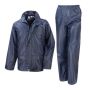 - Elite Rain Suit 2PIECE Rubberised Navy 3XL