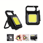 Rechargeable MINI LED Work Light With Keychain - Waterproof Usb-powered Flashlight With 150MAH Lithium Battery Pocket-sized Hand