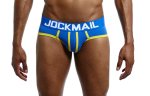 Jockmail Sky-blue And Yellow Briefs