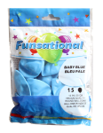 Standard Blue Balloons 15 Pack