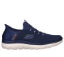 Skechers Men's Slip-in Summit - High Range - Navy - UK9