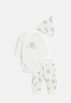 3-PIECE Cotton Set - White Teddy Bears