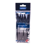 Marlin Ultraglide Black Retractable Pen 5'S 0.7MM Polybag Pack Of 12
