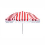 2.0M Red Stripe Beach Umbrella Limited Edition