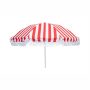 2.0M Red Stripe Beach Umbrella Limited Edition