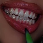 56-PIECE Creative Star And Round Teeth Decoration Kit - Sexy Western Style Plastic Dental Grills For Daily And Party Occasions -