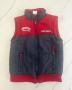 Waga Dude Red And Blue Sleeveless Super Champs Puffer Jacket 5/6Y