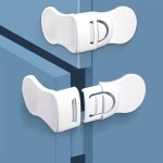 1PC Plastic Safety Lock For Drawers And Cabinet Doors - No Electricity Required