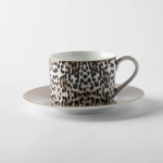 Jenna Clifford - Leopard Cup & Saucer In Gift Box