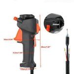Hand Throttle 26MM With Kill Switch Multi Function Cable - Red