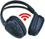 boss audio dual channel wireless infrared headphones
