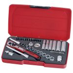 - 1 4" Drive Socket Set 36 Pieces - T1436