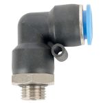 Aircraft - Elbow W o-ring 12MM-1 4 M Pu Hose Fitting - 2 Pack