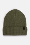 Ribbed Beanie - O Green