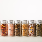 Script Spice Labels - Pack Of 10 40X40MM Labels White