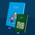 Sports Teams - Book Covers - A5 - Set Of 4