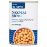 No Name Chickpeas In Brine 400G