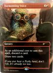 Tormenting Voice Confetti Foil Secret Lair Drop Series - Damaged Foil