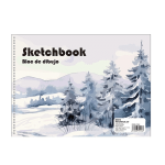 Large Double-coil Sketchbook 20 Sheets