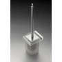 Messina Glass Toilet Brush Set