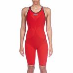 Arena Powerskin Carbon AIR2 Kneeskin Closed Back Women's Racing Swimsuit Small Logo Full Body Short Leg One Piece Athletic Tech