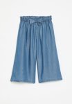 PoP Candy Palazzo Denim Pants - Blue