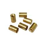 Brass Ferrules 9MM - Screw On Tip 6PC