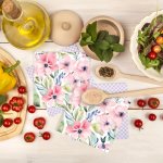 Colorful Rosy Designed Paper Napkins Theme Disposable Luncheon Dinner Napkins Decorative Party Napkins For Home Kitchen Bathroom