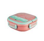 Stainless Steel Insulated Lunch Box Thermo Bento Box - Pink